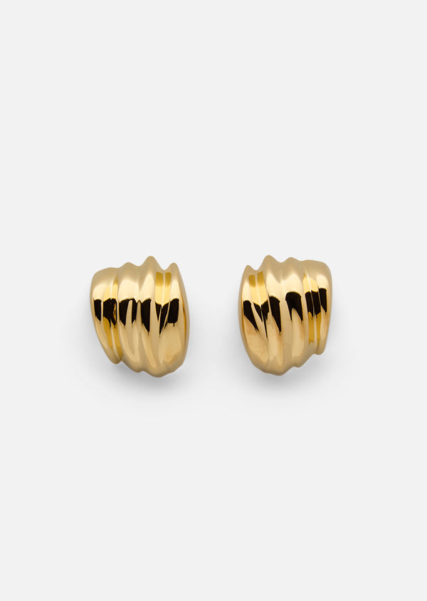 Écume de Mer - Marea Earrings - Gold Plated