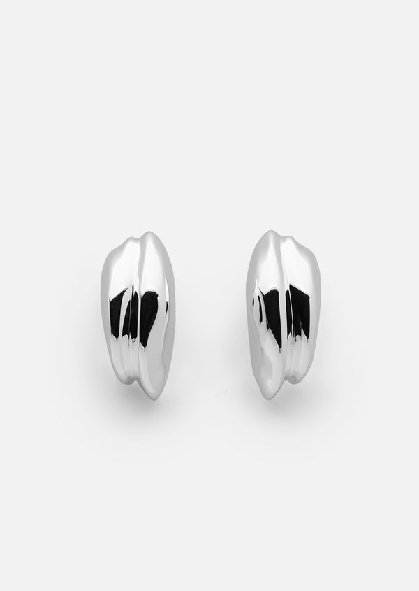 Écume de Mer - Unda Earrings - Silver Plated