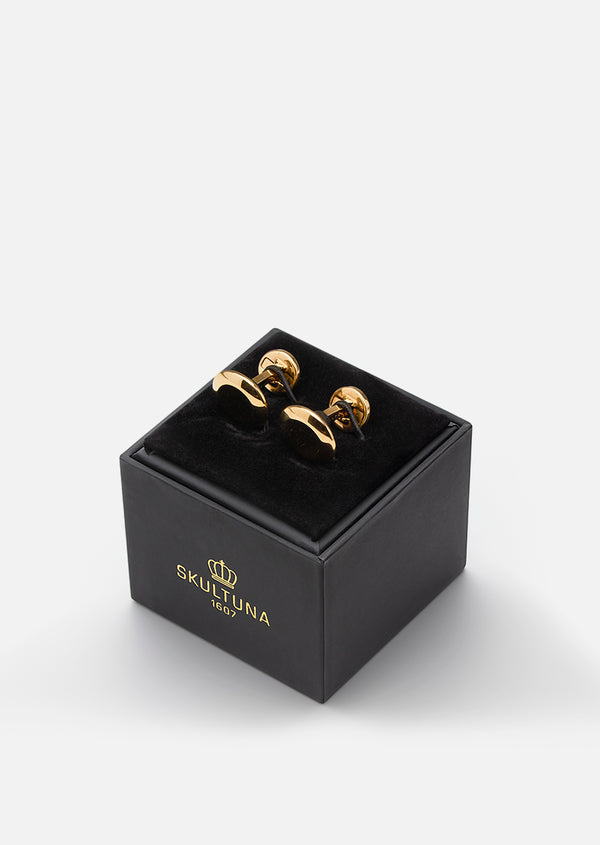 Punto Cufflinks - Gold Plated