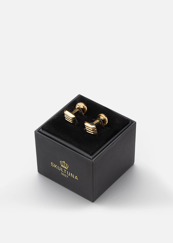 Curbo Cufflinks - Gold Plated