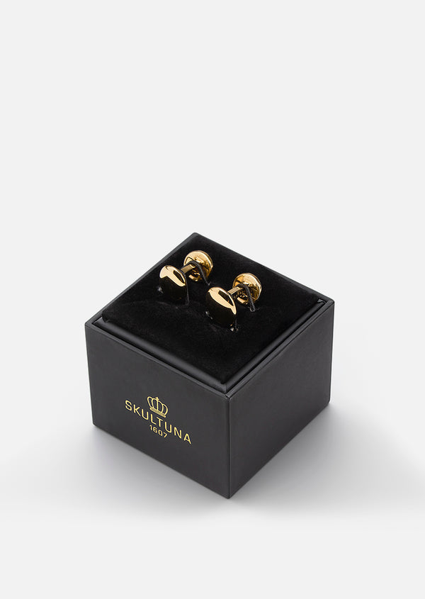 Orbe Cufflinks - Gold Plated