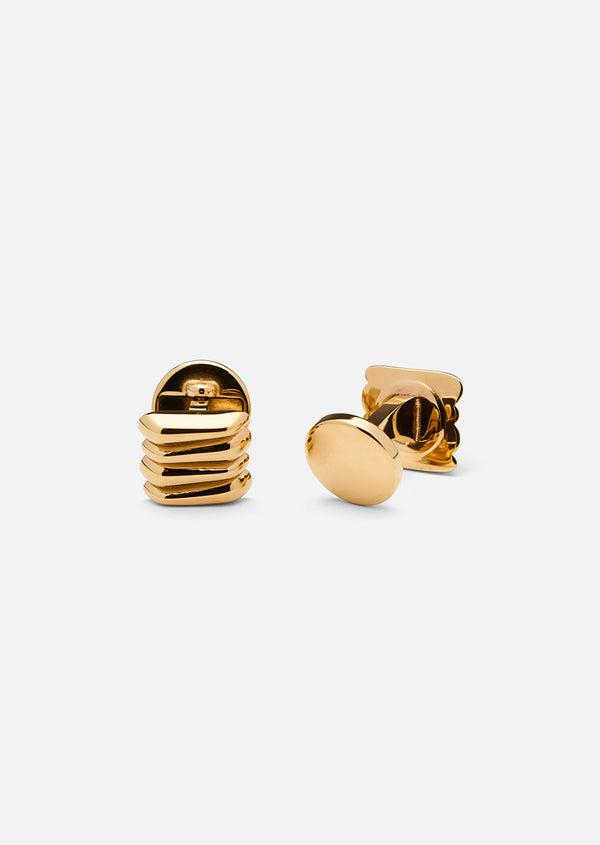 Curbo Cufflinks - Gold Plated