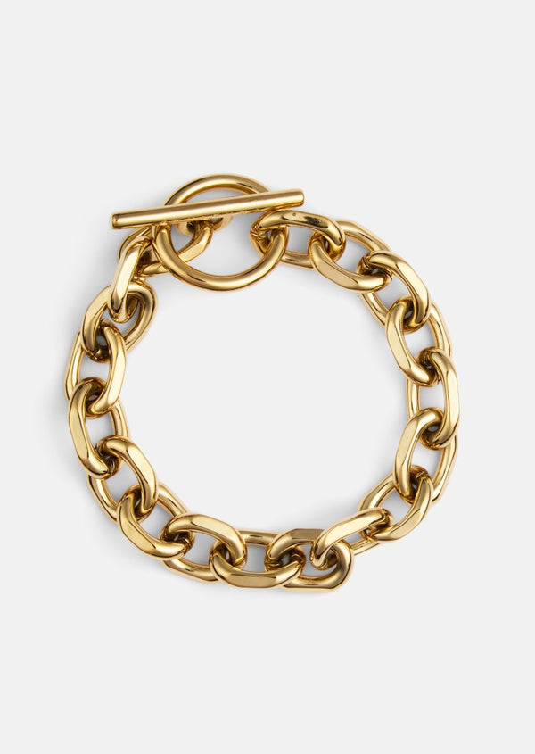 Unité Chain Bracelet XL - Gold Plated