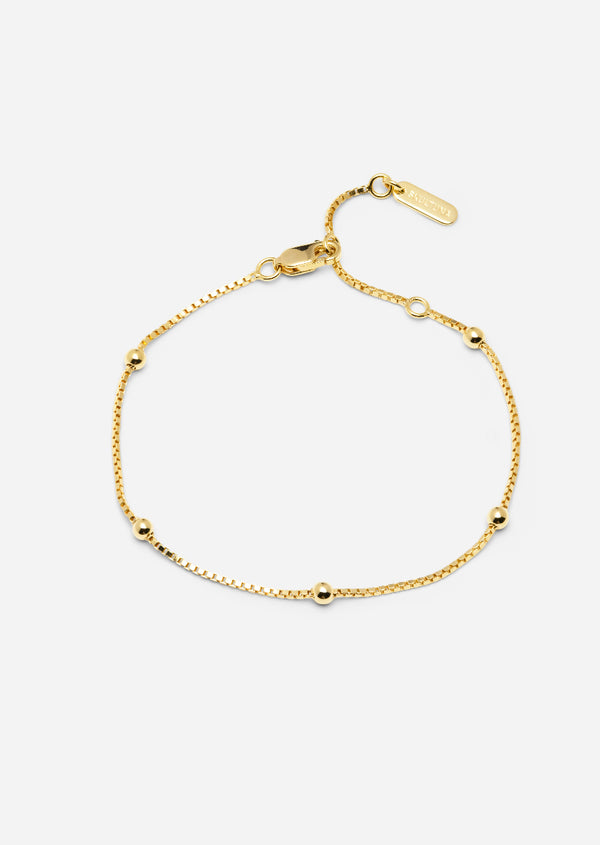 Météorite Petit Bracelet - Gold Vermeil