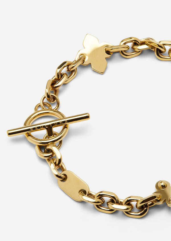 Unité Vector Chain Bracelet - Gold Plated