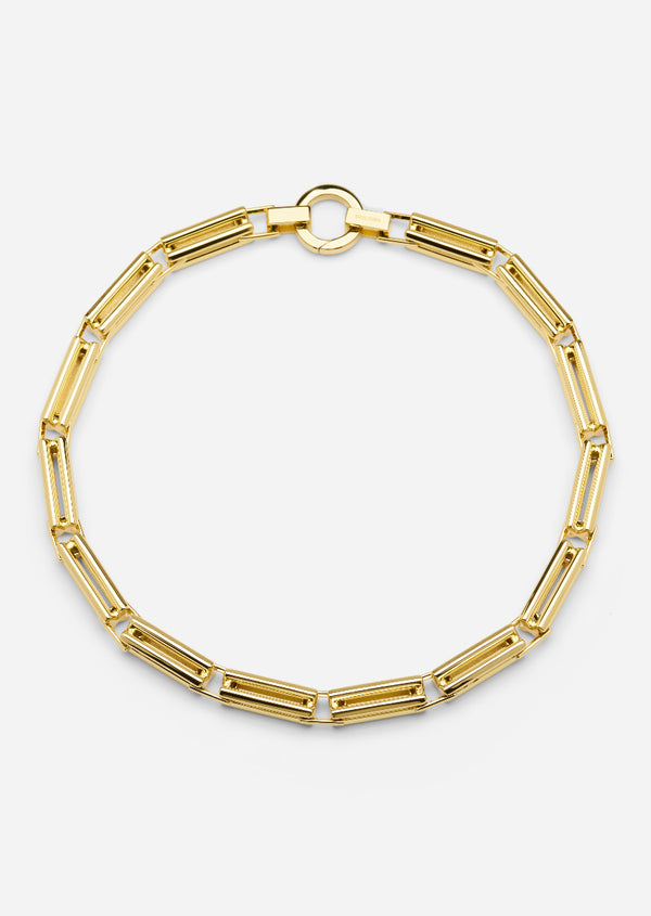 Relier X Necklace - Gold Plated