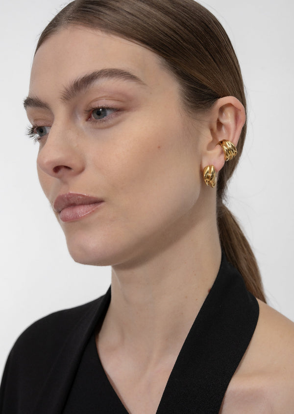 Écume de Mer - Marea earcuff - Gold Plated