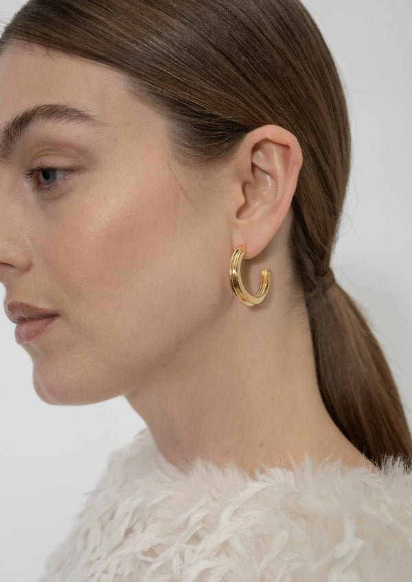 Écume de Mer - Brisa Earrings - Gold Plated