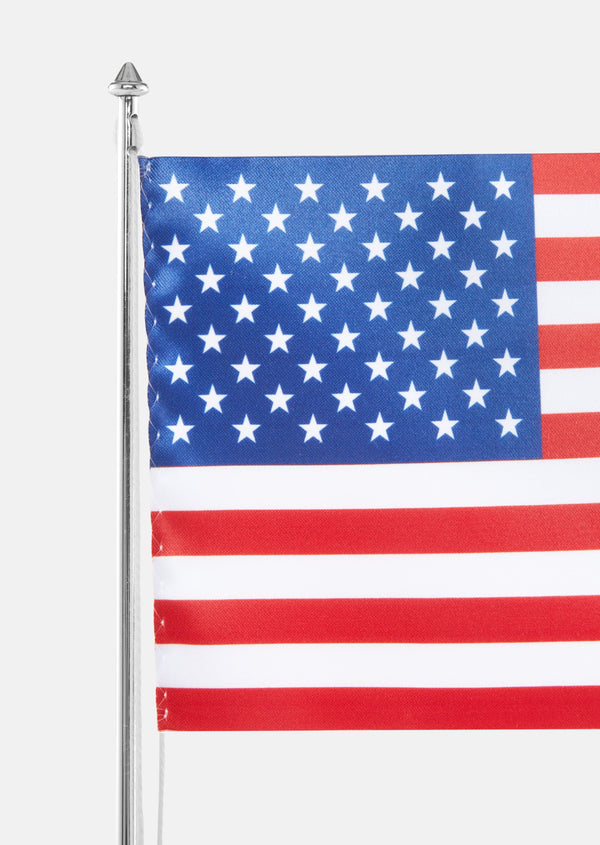 Flagpole Classic USA - Silver Plated