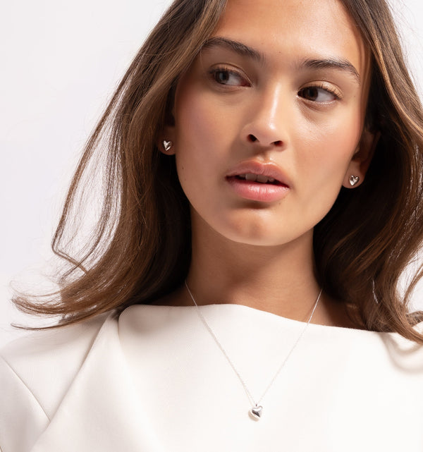 Heart Earrings from Skultuna
