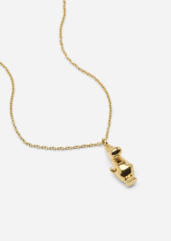 Moomin x Skultuna -  Moomintroll Necklace - Gold Plated
