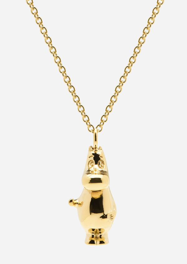 Moomin x Skultuna -  Moomintroll Necklace - Gold Plated