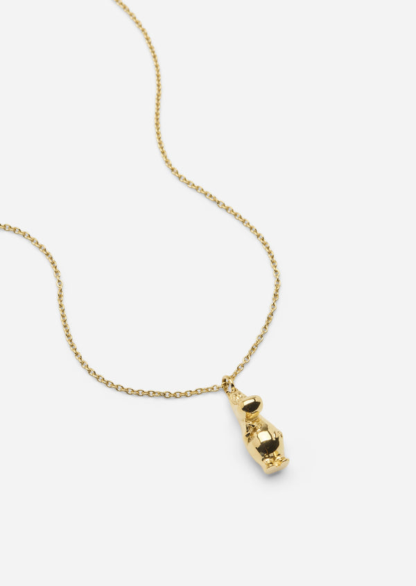 Moomin x Skultuna - Snorkmaiden Necklace - Gold Plated