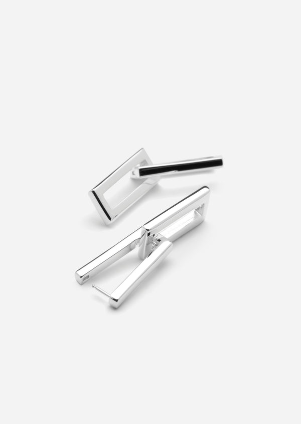 Relier Earrings - Silver Plated