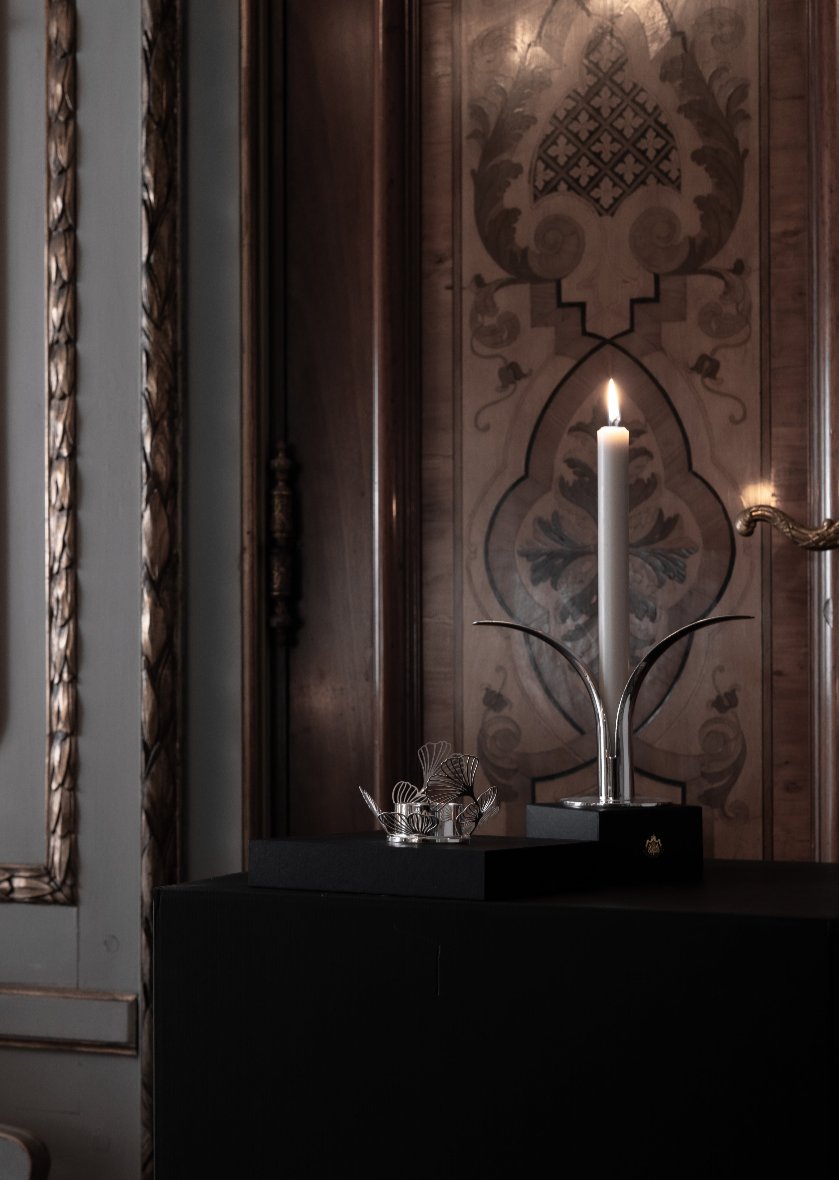 Lily Candle Holder - Silver Plated – Skultuna 1607