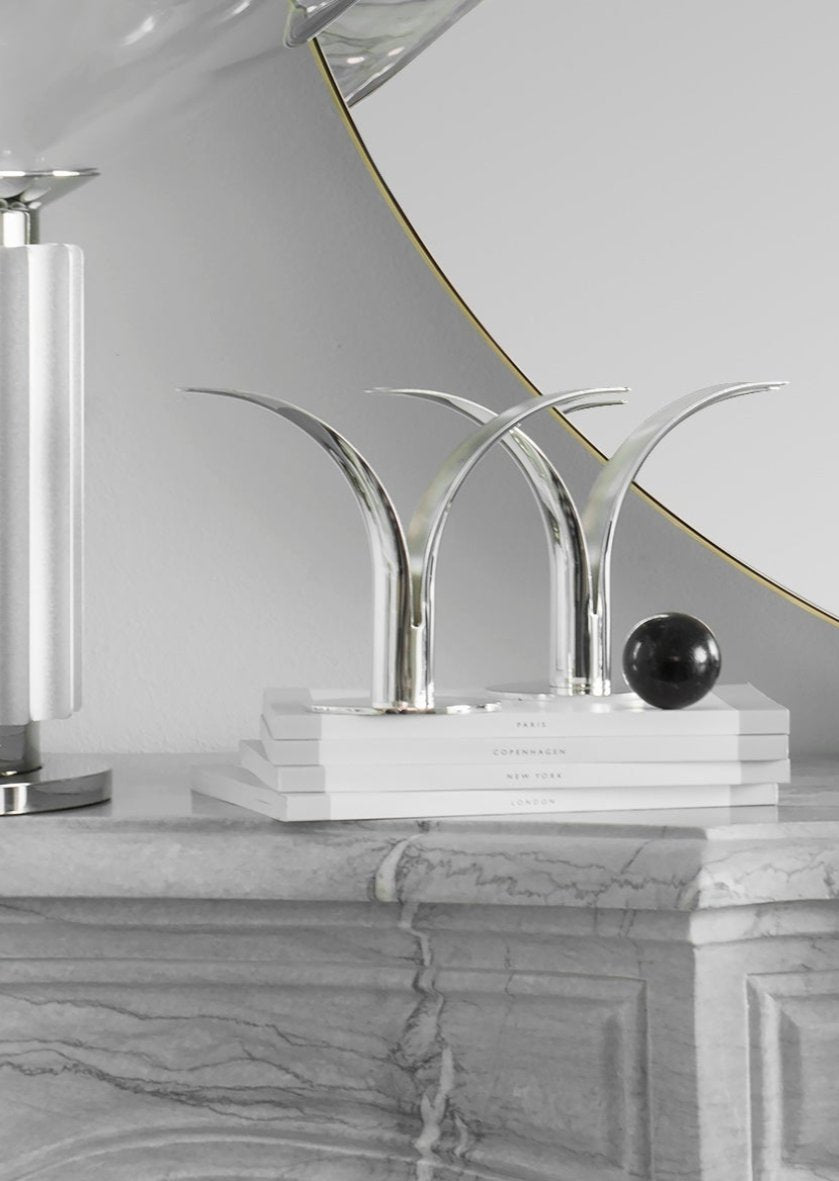 Lily Candle Holder - Silver Plated – Skultuna 1607