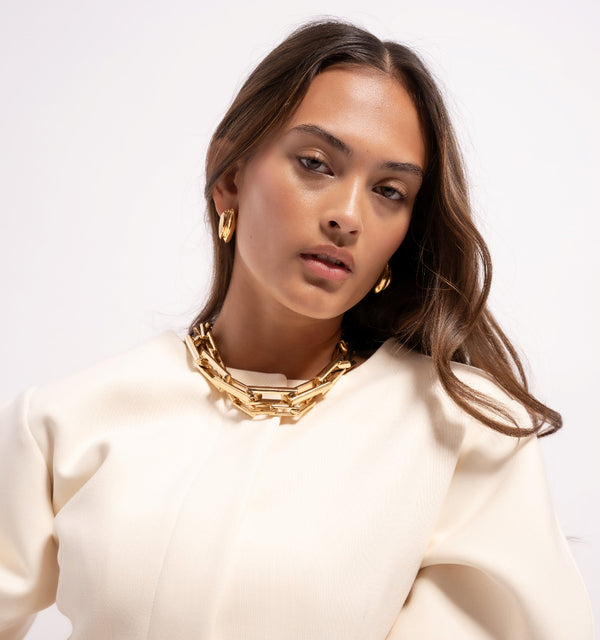 Ecume de Mer Earrings from Skultuna
