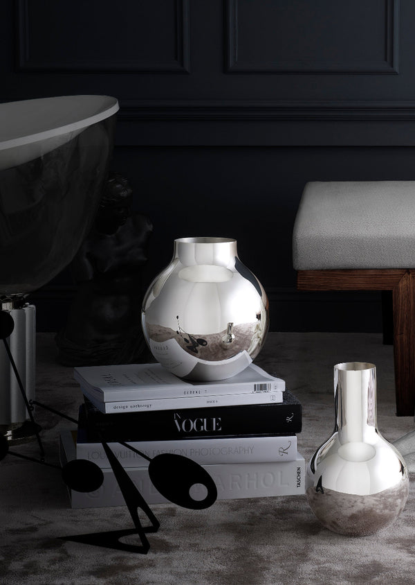 Boule Vase - Silver Plated - Small