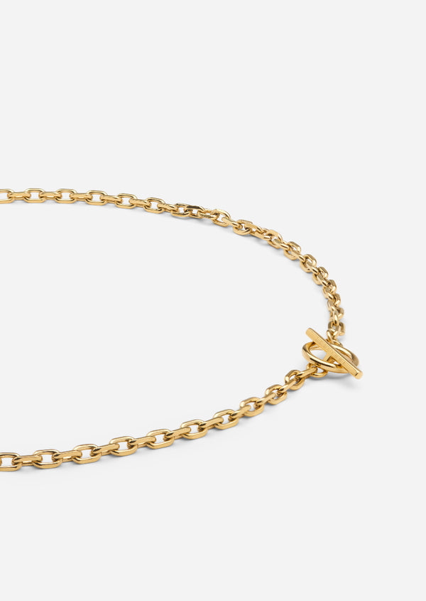 Unité Chain Necklace Thin - Gold Plated