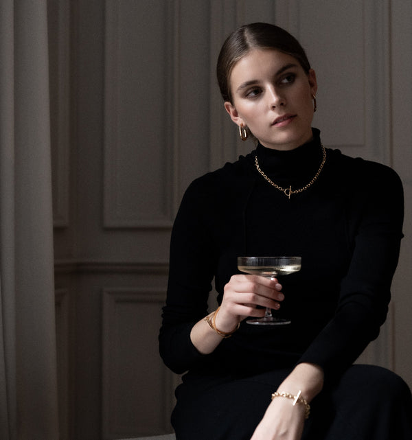 Écume de Mer Bangle - Gold Plated