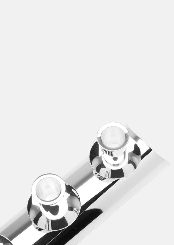 Advent Candle Holder - Silver Plated