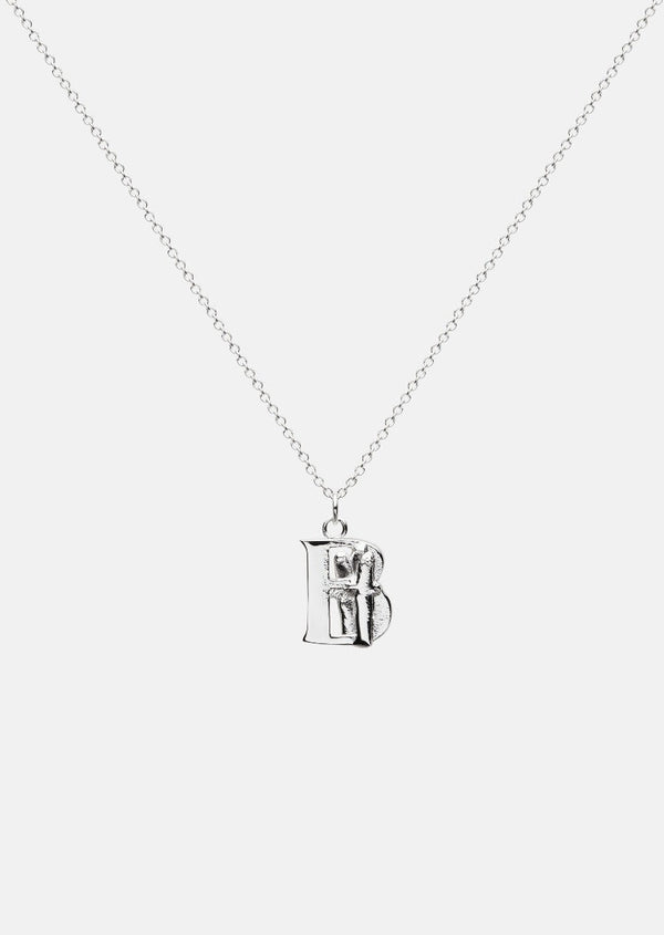 Moomin Alphabet - Silver Plated - B