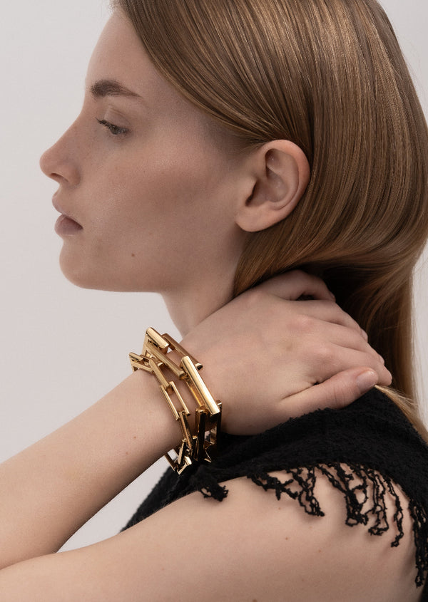 Relier Bracelet - Gold Plated