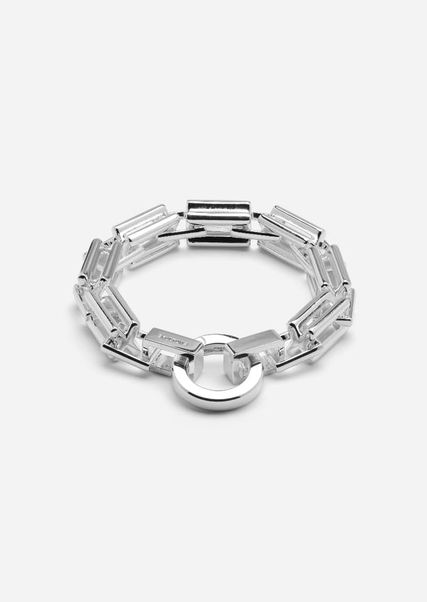 Relier X Bracelet - Silver Plated