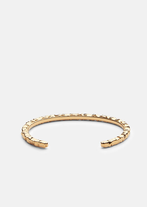 Morph Cuff thin – Gold Plated