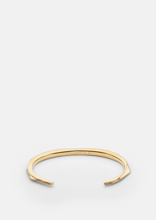 Opaque Objects Cuff - Matte Gold Plated