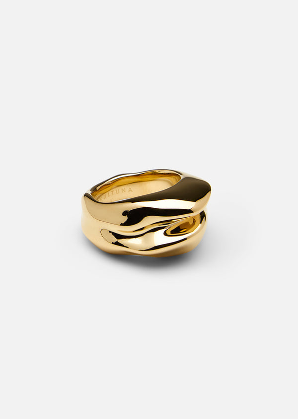 Écume de Mer - Unda Ring - Gold Plated