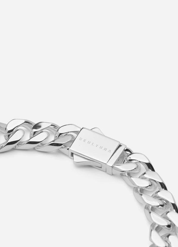 Grande Paul Chain Bracelet - Silver Plated