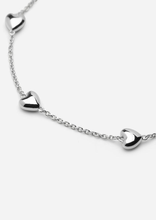 Heart Petit Bracelet - Sterling Silver