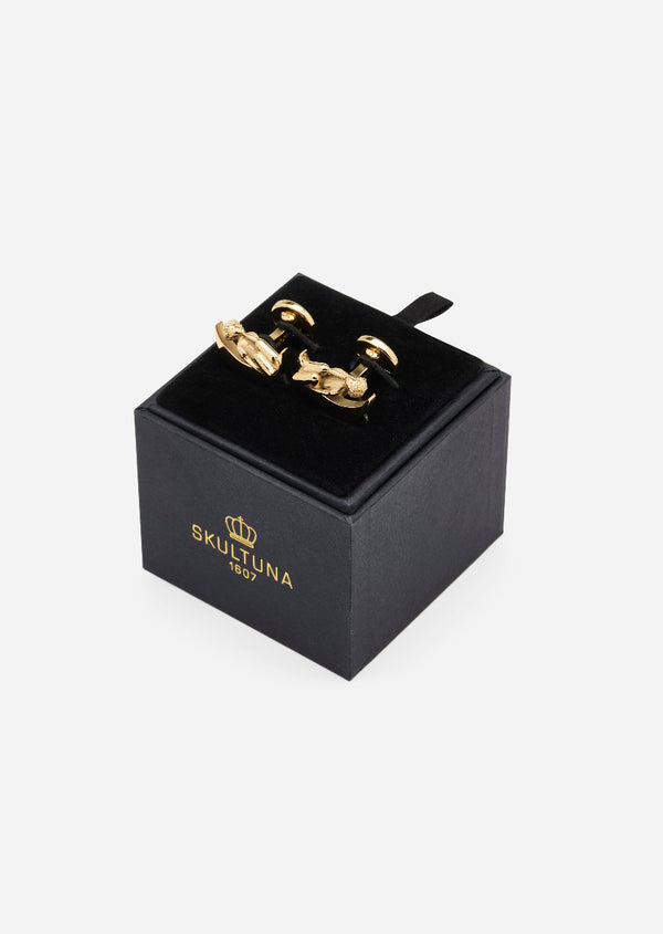 Le Petit Prince x Skultuna - Cufflinks - Gold Plated