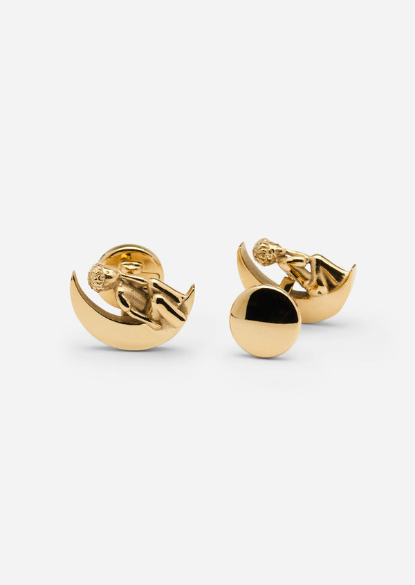 Le Petit Prince x Skultuna - Cufflinks - Gold Plated