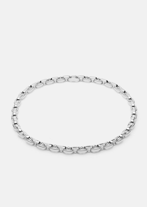 Velo Chaîne Necklace - Silver Plated
