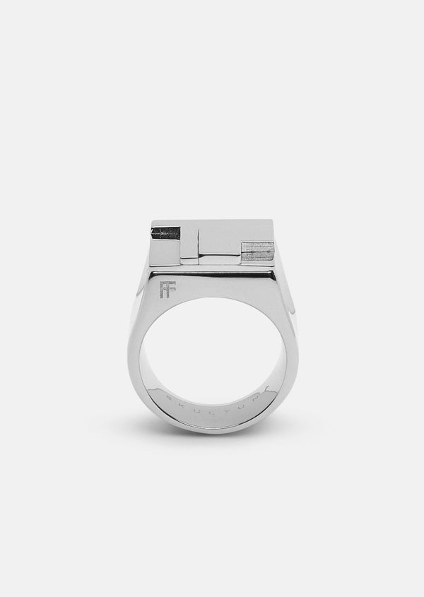Signet Ring design Folkform – Silver Plated