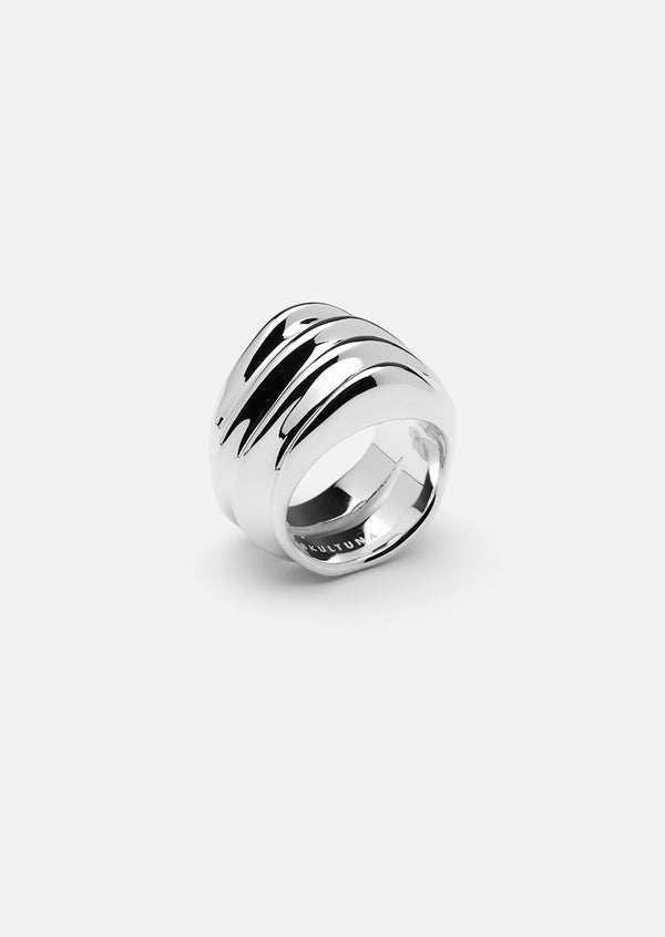 Écume de Mer - Marea Ring - Silver Plated