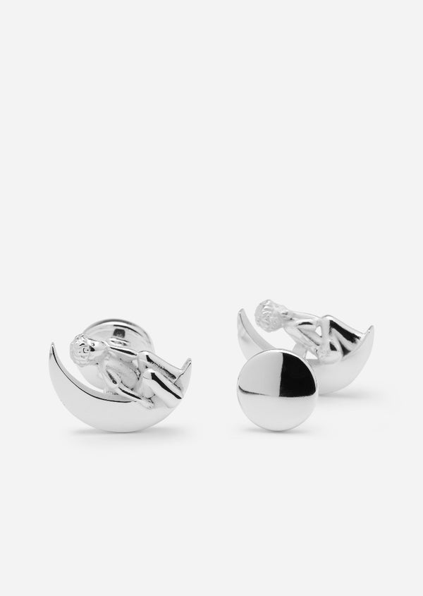 Le Petit Prince x Skultuna - Cufflinks - Silver Plated