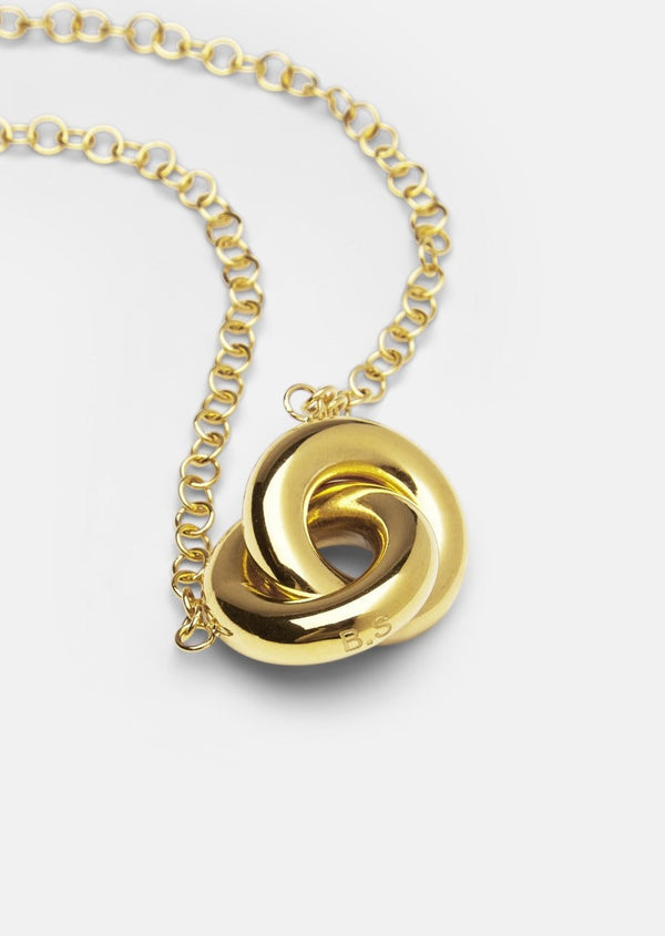 Lara Bohinc x Skultuna – Together Necklace - Gold Plated