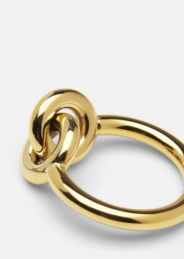 Lara Bohinc x Skultuna – Together Ring no.2 - Gold Plated
