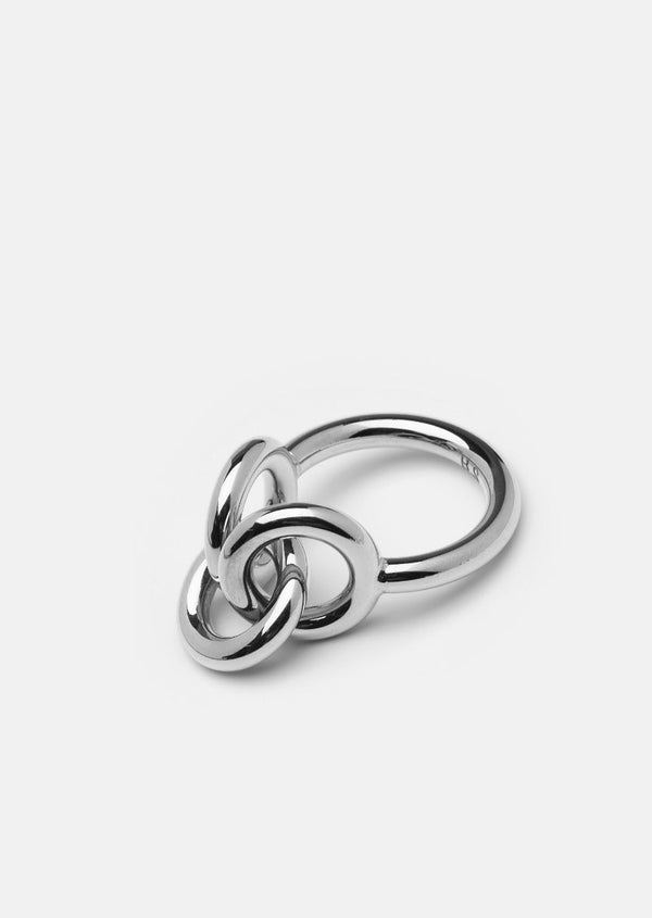 Lara Bohinc x Skultuna – Together Ring no.1 - Silver Plated