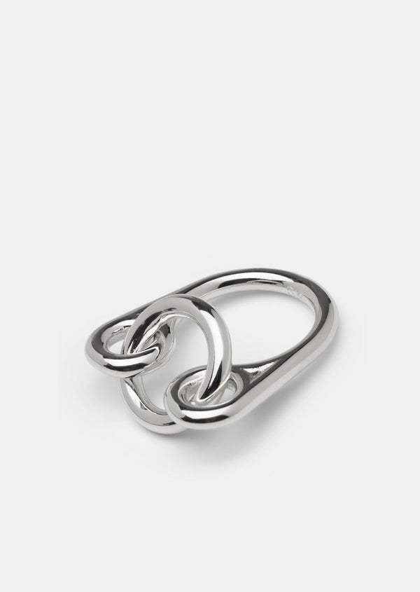 Lara Bohinc x Skultuna – Together Ring no.3 - Silver Plated