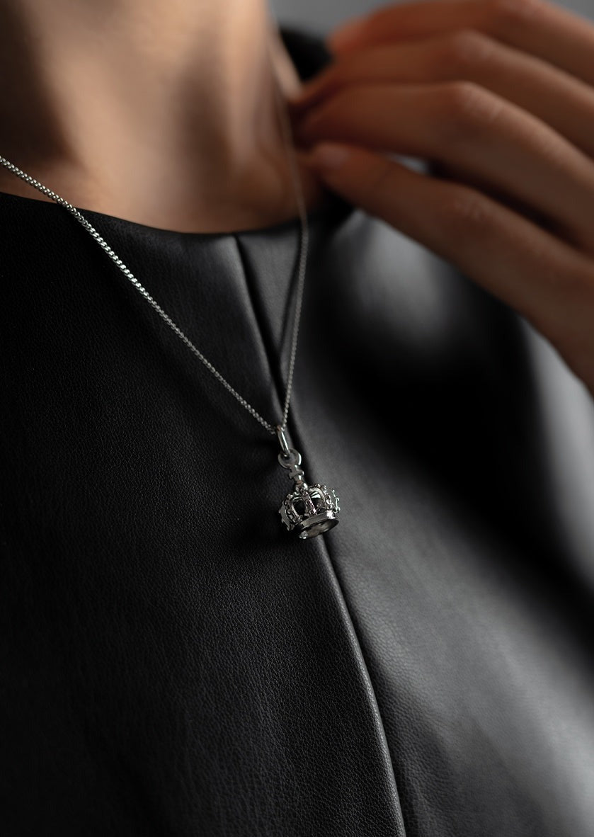 Crown Necklace - Silver Plated – Skultuna 1607