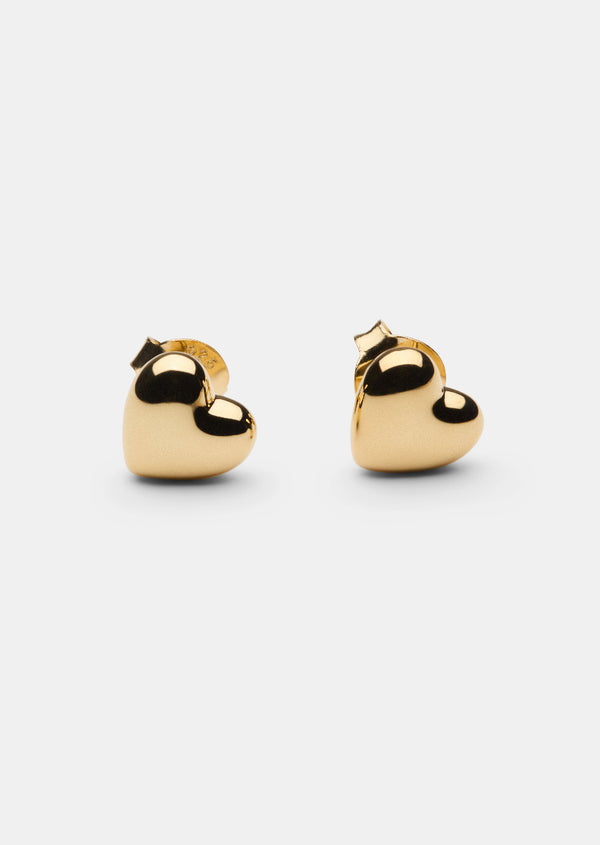 Petit Heart Series – Gold Vermeil - Earrings