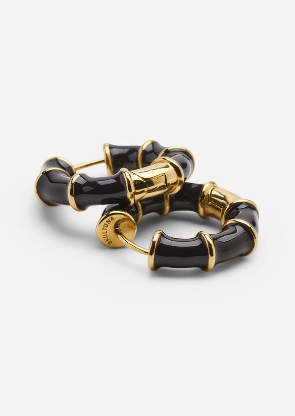 Rivage Hoop - Dark Brown