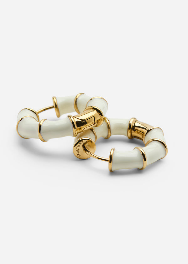 Rivage Hoop - White
