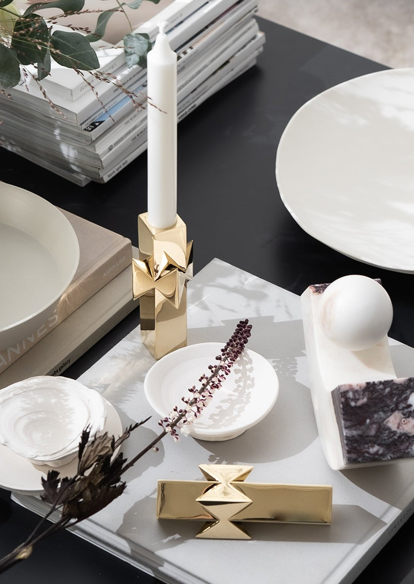 Rosett Candle Holder design Pierre Forssell – Skultuna 1607