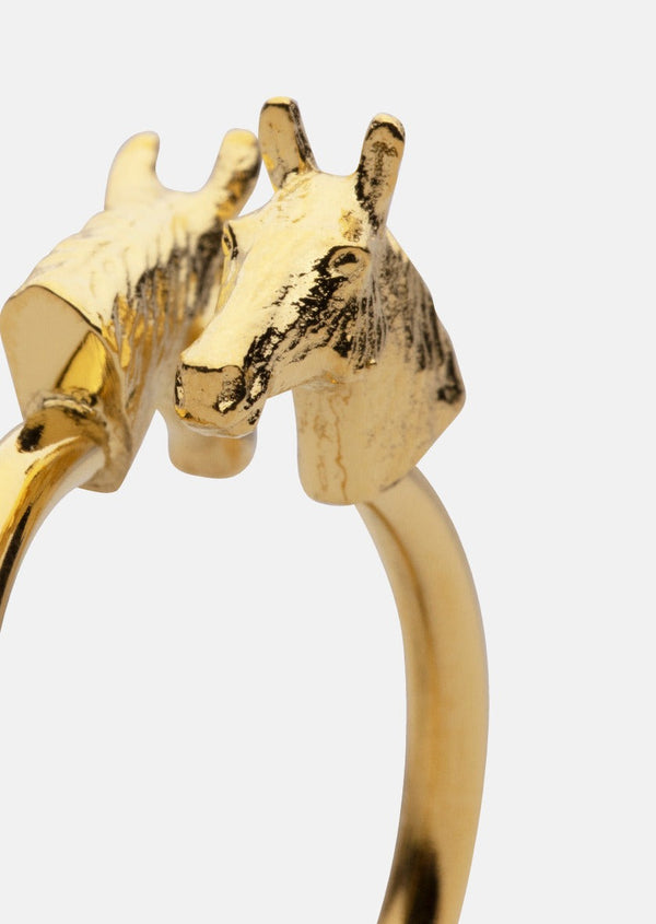GTG Horse Ring - Gold Plated