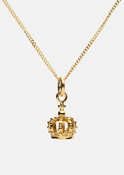 Crown Necklace - Gold Plated – Skultuna 1607
